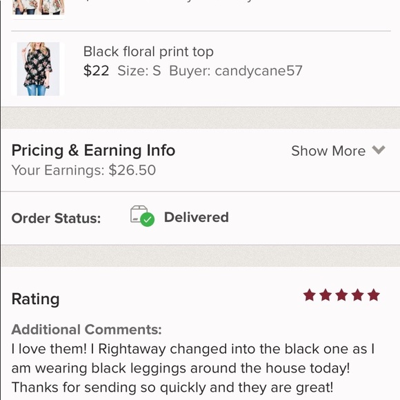 Floral Tunic - Picture 5 of 5